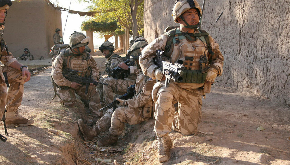 AFGHANISTAN: I november 2008 var disse gurkhaene deployert i Afghanistan.