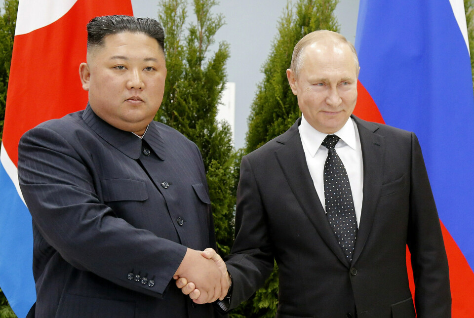 BREVVENNER: Ifølge Biden-administrasjonen har Russland i økende grad har blitt avhengig av land som Nord-Korea og Iran for å skaffe nok ammunisjon og utstyr til krigen i Ukraina.