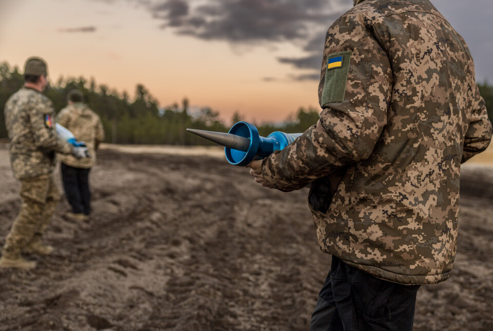 Ukrainere klare for krig i amerikanske stridsvogner
