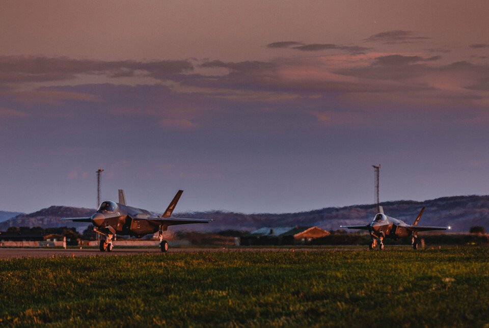 F-35: Ørland er hovedbasen for de norske F-35-kampflyene.