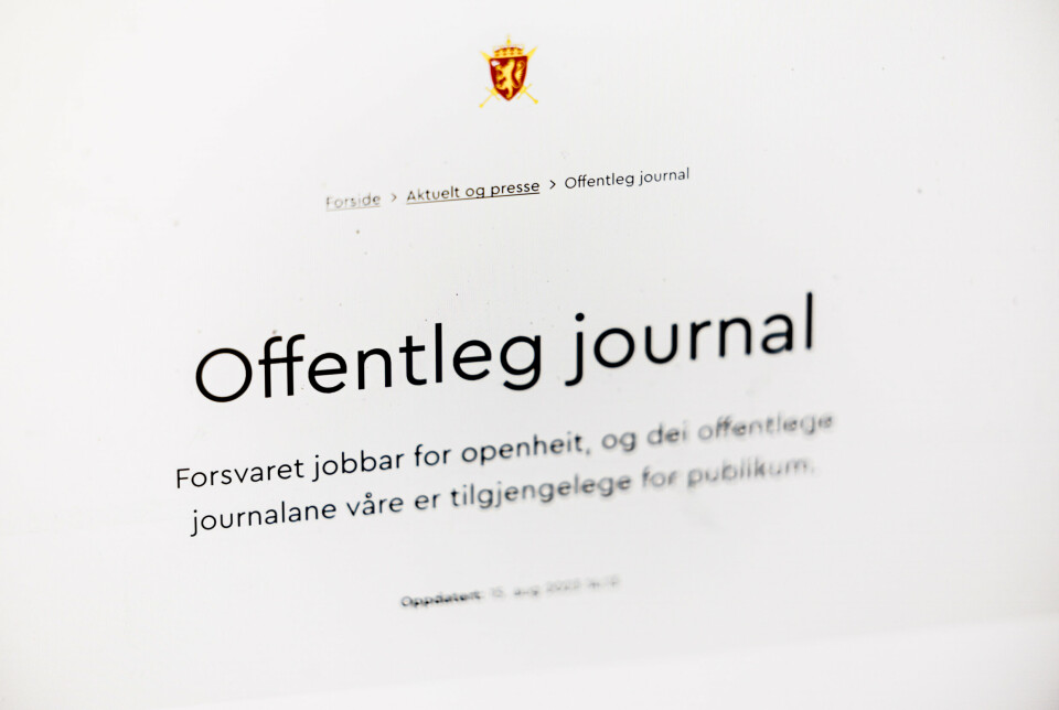 POSTKASSE: Offentleg journal er ei liste over brev som journalistar og andre kan be om innsyn i.