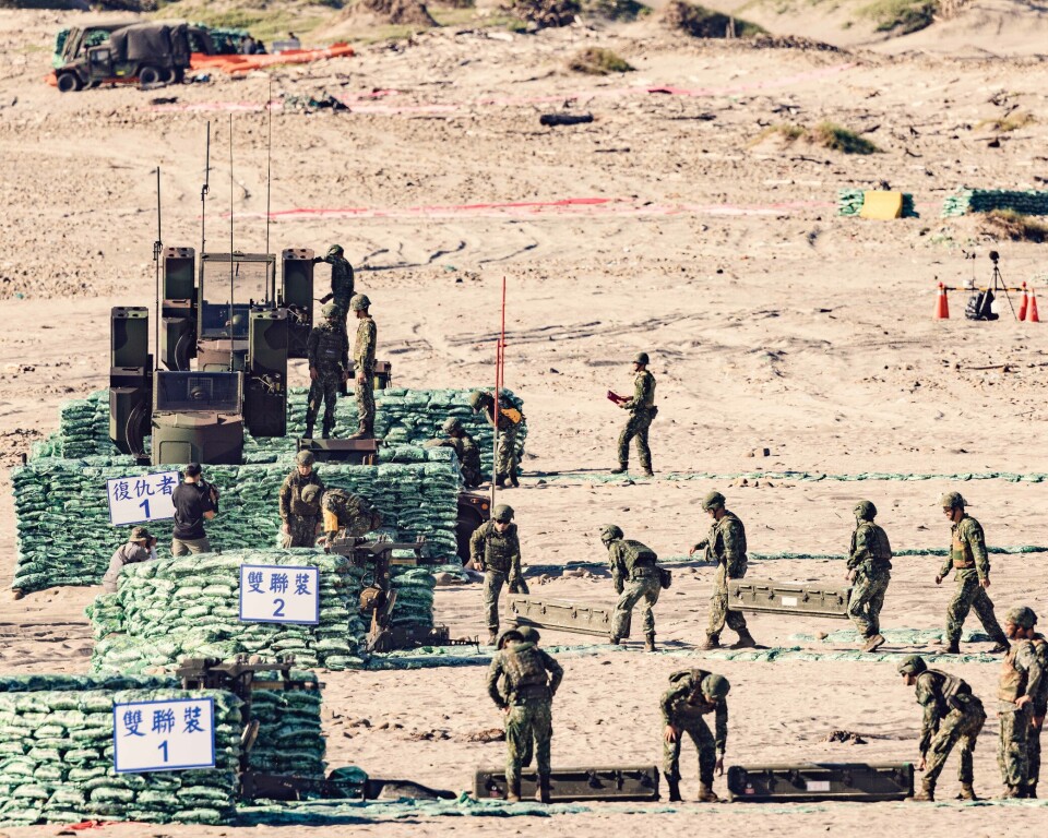 Taiwan i høy beredskap under årlig militærøvelse