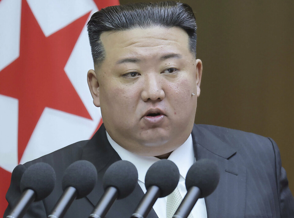POLITIKK: Nord-Koreas leder Kim Jong-un mener det er viktig at landet satser på mer atomvåpen.