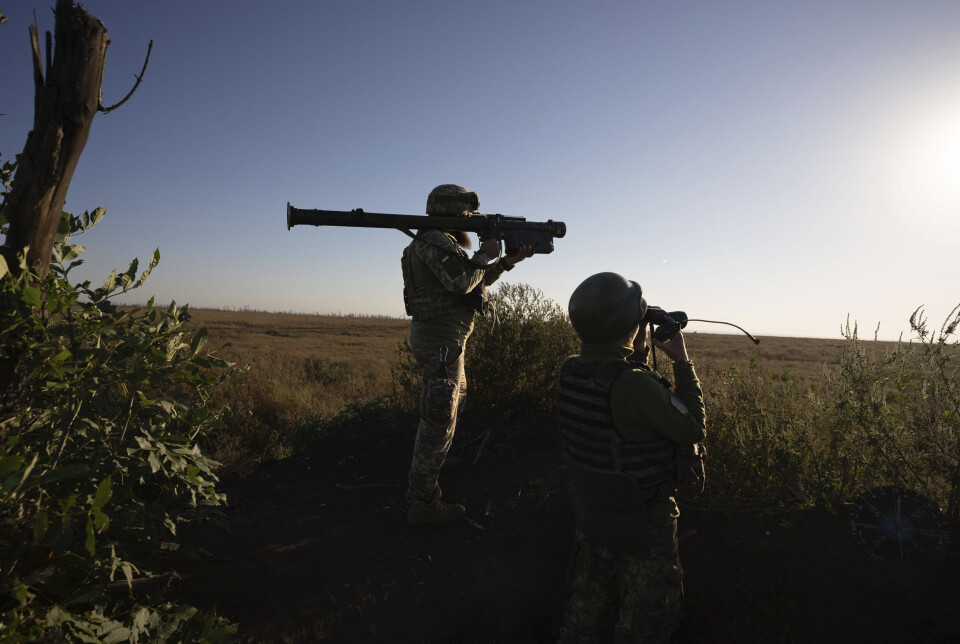 HARDE KAMPER: Ukrainske soldater på frontlinjen ved Klistsjivka nord for Avdijivka i Donetsk.