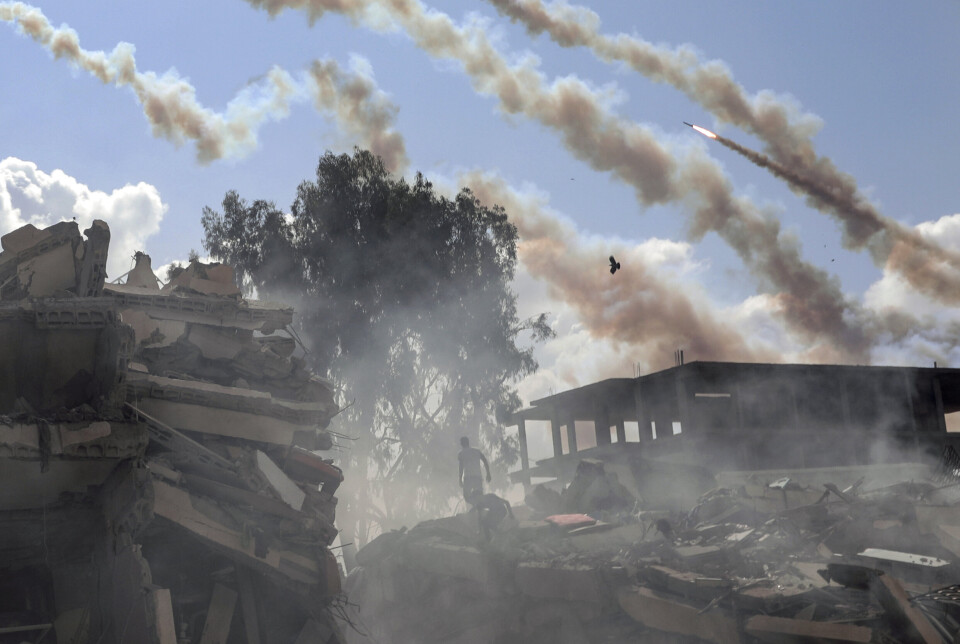 SKUTT NED: Israel skal ha klart å skutt ned missiler avfyrt fra Gaza. Bildet er fra en tidligere anledning.