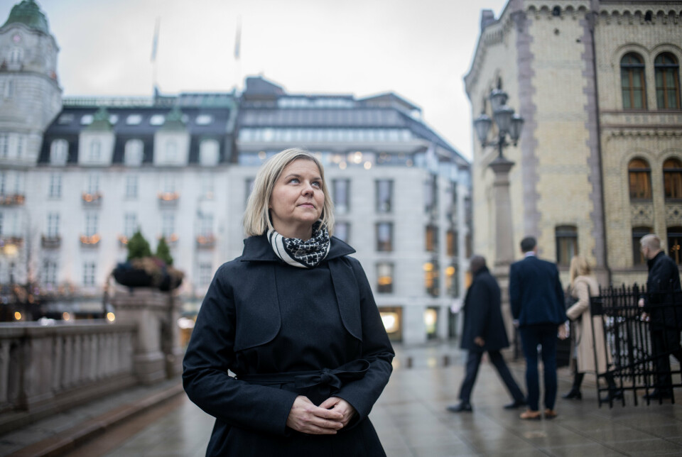 ROPER I DEN POLITISKE SKOGEN: Venstre-leder Guri Melby har vært tydelig på at hun ønsker å «løfte forsvarspolitikken».