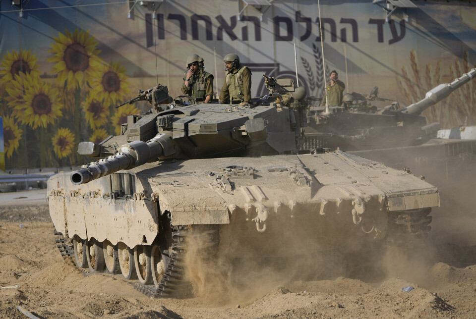 OPERASJON: Den israelske Hæren opplyser at de lokaliserte og angrep Hamas-posisjoner.