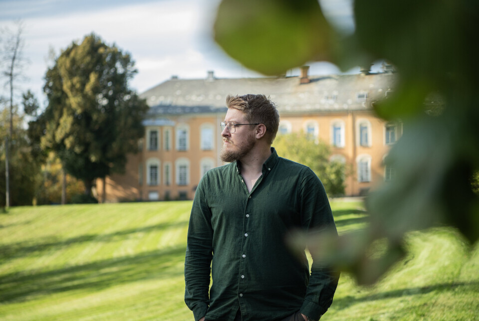 RØYK SKULDRA: Joakim Røgeberg var troppssersjant i Sambandsbataljonen da han skadet seg under en treningsøkt for to år siden.