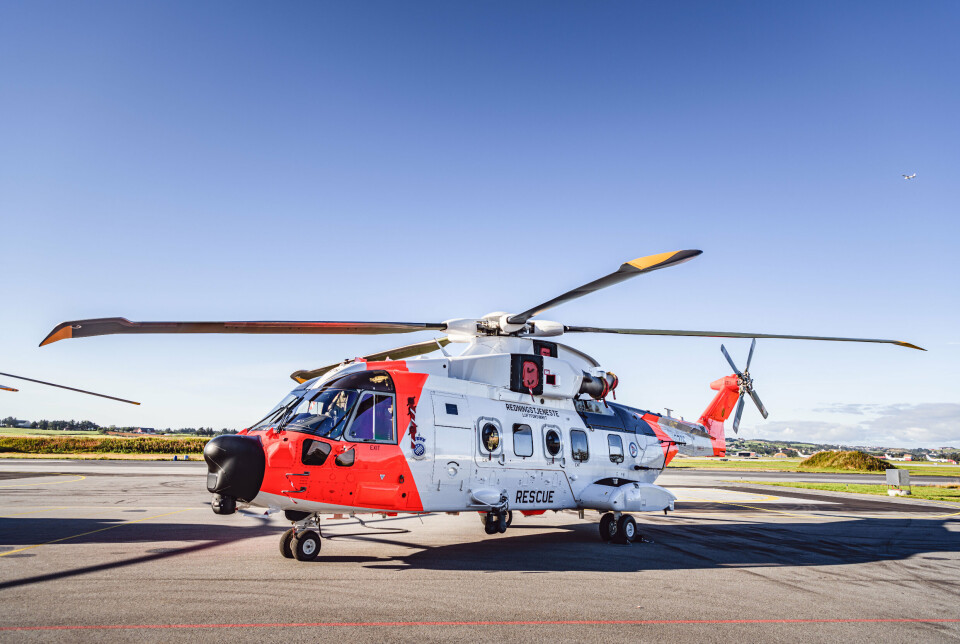NY LANDINGSPLATTFORM: Det første av Norges nye redningshelikopter, SAR Queen, ble satt i drift i september 2020. Nå kan det lande ved Rikshospitalet i Oslo.