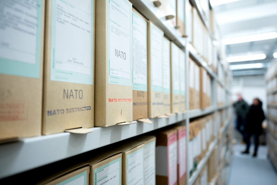 ARKIVERT: På Jørstadmoen leir arkiveres og systematiseres alle dokumenter som kommer inn og produseres av Forsvaret. Nå vil regjeringen ha en digital løsning for lagring av dokumentasjon fra internasjonale operasjoner.