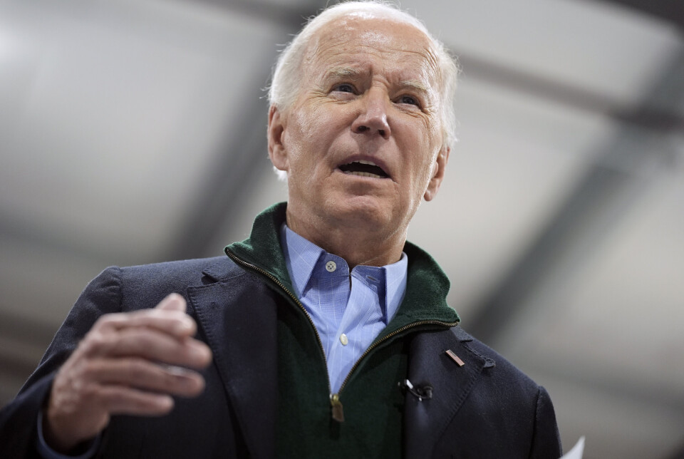 VIS RYGGRAD: USAs president Joe Biden mener Kongressen må vise ryggrad å stå imot Donald Trumps ønsker.