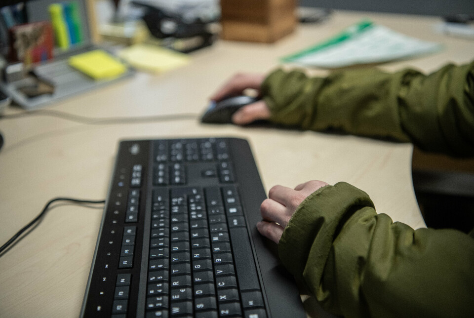 NEDETID: Forsvarets nettsider var nede onsdag kveld som følge av et dataangrep.