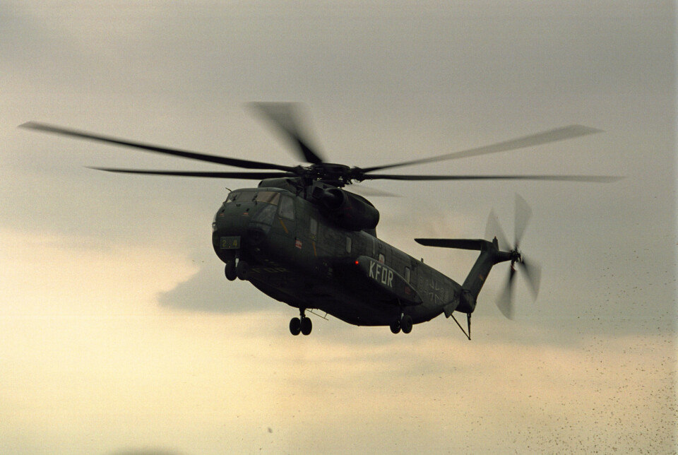 OMKOM: Fem amerikanske soldater er bekreftet døde etter en ulykke med CH-53 Super Stallion helikopteret.