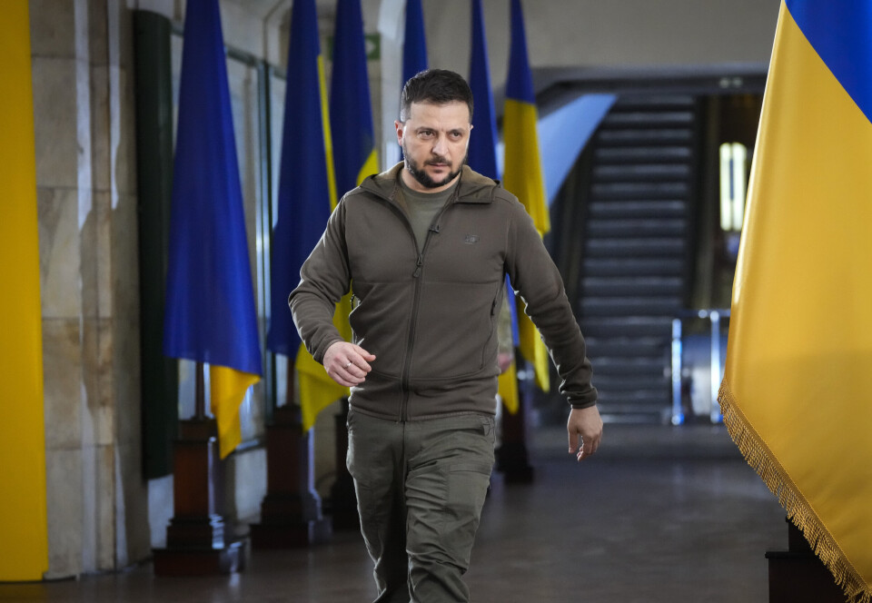 SLÅR FRA SEG: Ukraina hevder å ha skutt ned 16 av 18 russiske droner gjennom natten.