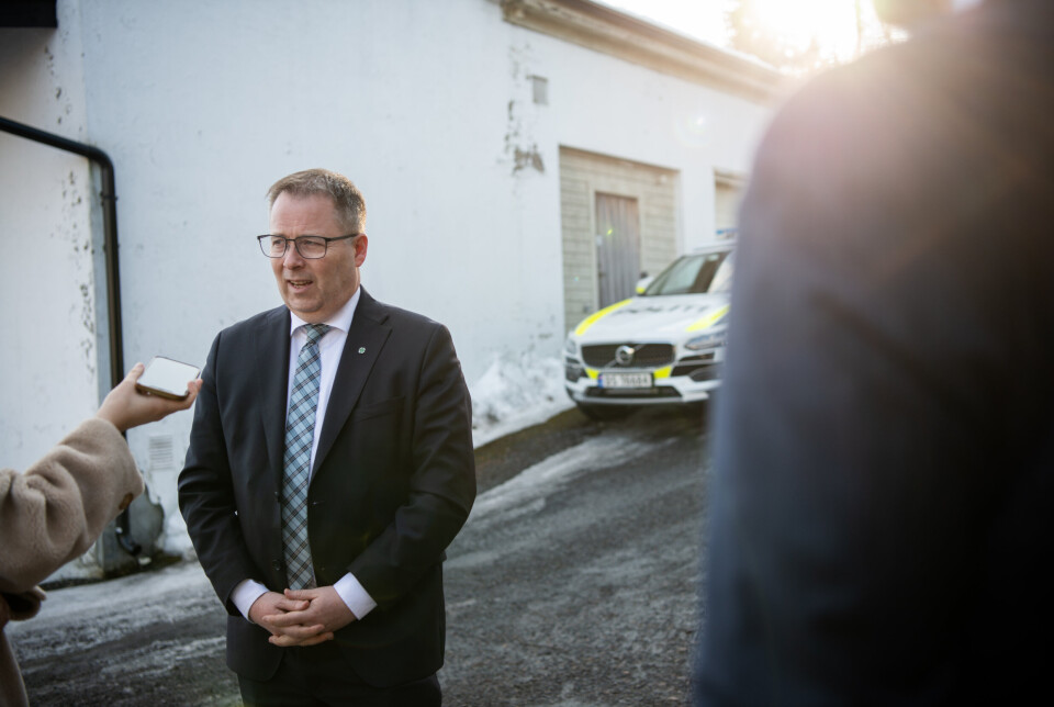 NY PLAN: Forsvarsminister Bjørn Arild Gram la fram en tiltaksplan med 31 punkter på Veteran møter veteran i Lommedalen. Flere av tiltakene startes opp i år.