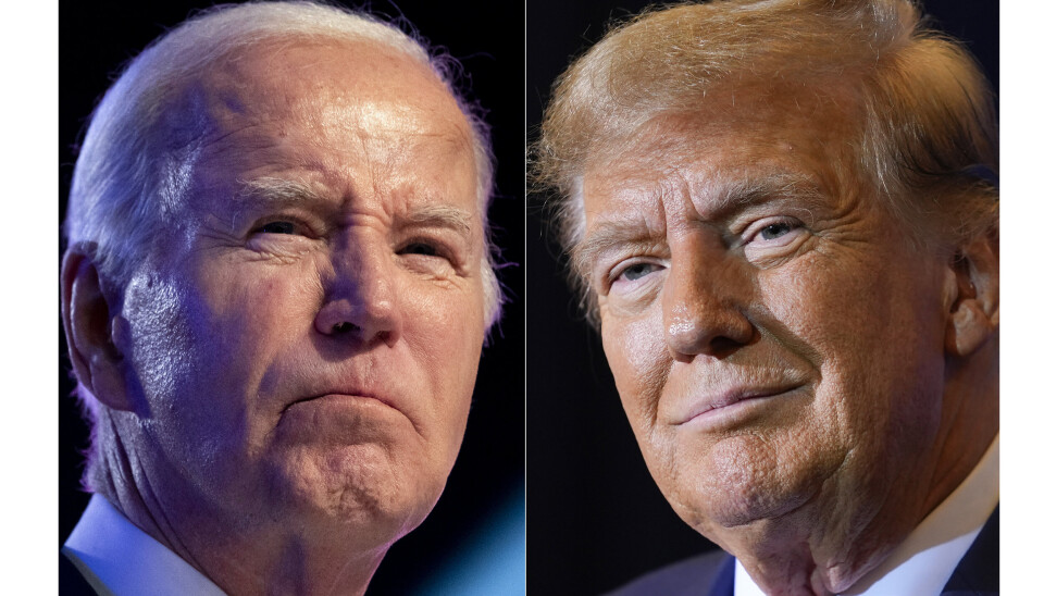 ORDKRIG: President Joe Biden og Donald Trump kjører hard retorikk mot hverandre.