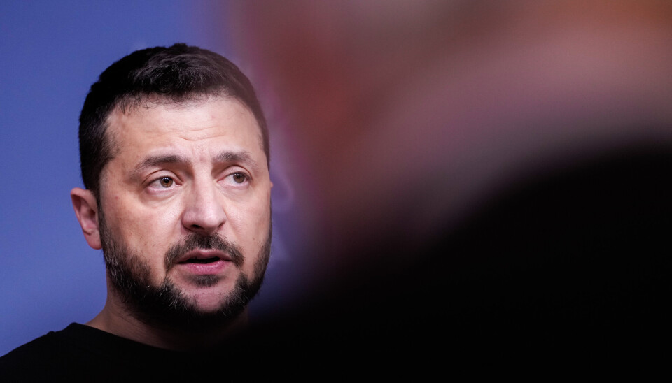 AVVIST: Ukrainas president Volodymyr Zelenskyj avviser blankt pave Frans' oppfordring om å inngå fredsforhandlinger med Russland. Pavens utspill har blitt møtt med kritikk fra flere hold.