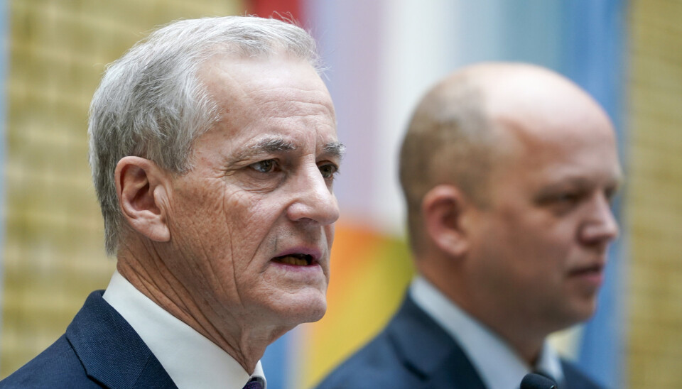 TO PROSENT: Statsminister Jonas Gahr Støre sier regjeringen vil nå Natos mål om å bruke to prosent av BNP på forsvar i neste langtidsplan for Forsvaret.