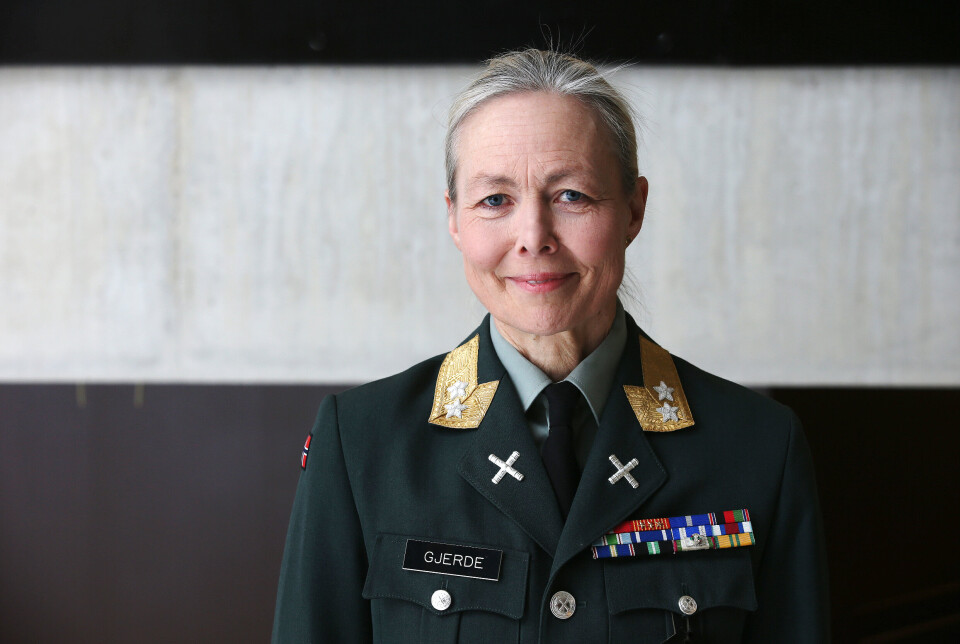 GJORT FEIL: Sjefen for Forsvarsstaben, Ingrid Gjerde beklager i et skriv som er sendt ut til ansatte i Forsvaret.