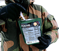 Stikker av med bestikket på Porsangmoen