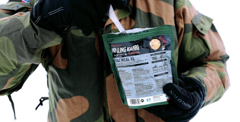 Stikker av med bestikket på Porsangmoen