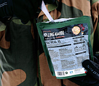 Stikker av med bestikket på Porsangmoen