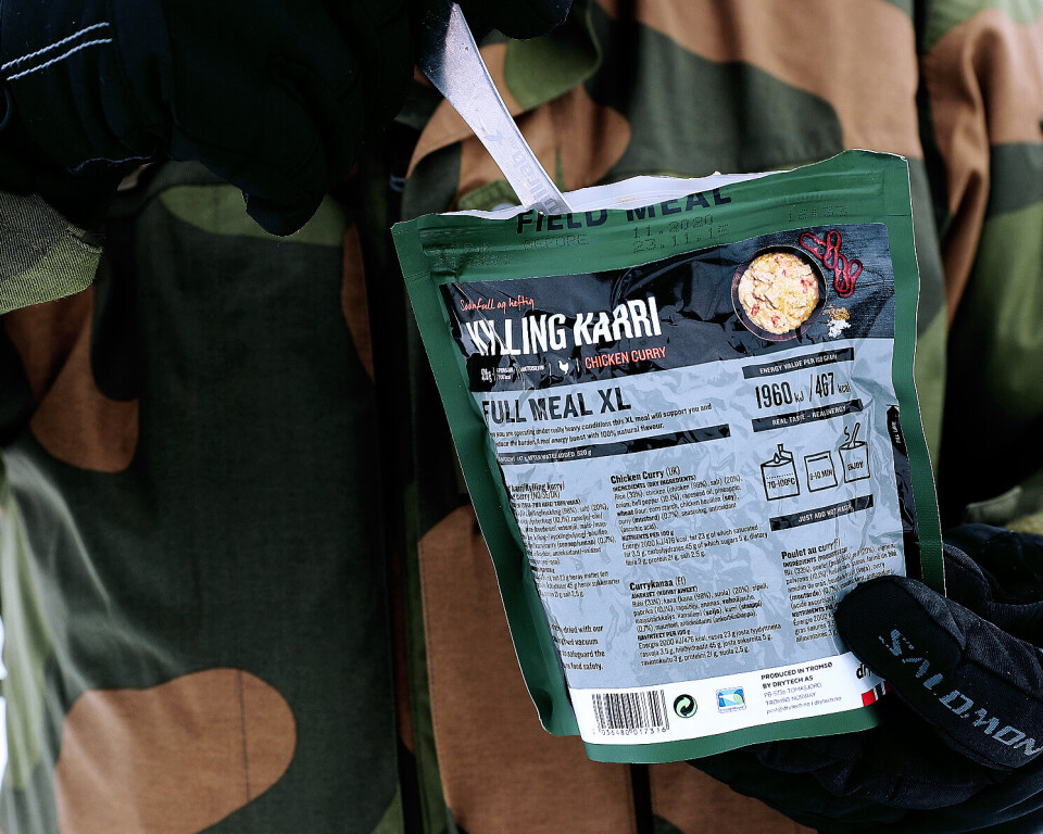 Stikker av med bestikket på Porsangmoen