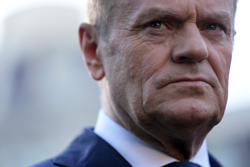 FELLES SKJOLD: Polens statsminister vil ha et felles luftforsvarssystem. Bildet er fra hans besøk i USA tidligere i år.