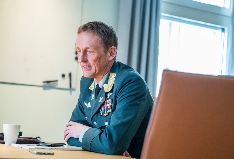 PÅ TOPPEN: Forsvarssjef Eirik Kristoffersen skal koordinere den store satsingen.