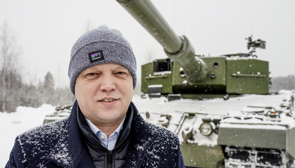 IKKE AKTUELT: En obligatorisk samfunnstjeneste er ikke på regjeringens bord akkurat nå, kunne finansministeren fortelle.