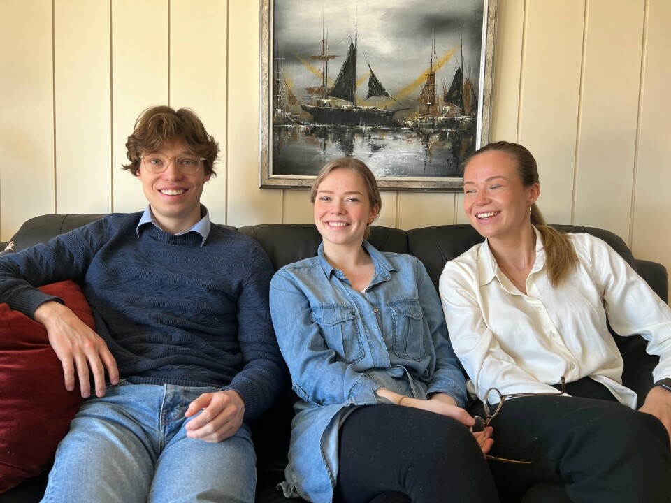 Geir Ove Øbys barn, Trym (23), Helle (20) og Vilde (26).