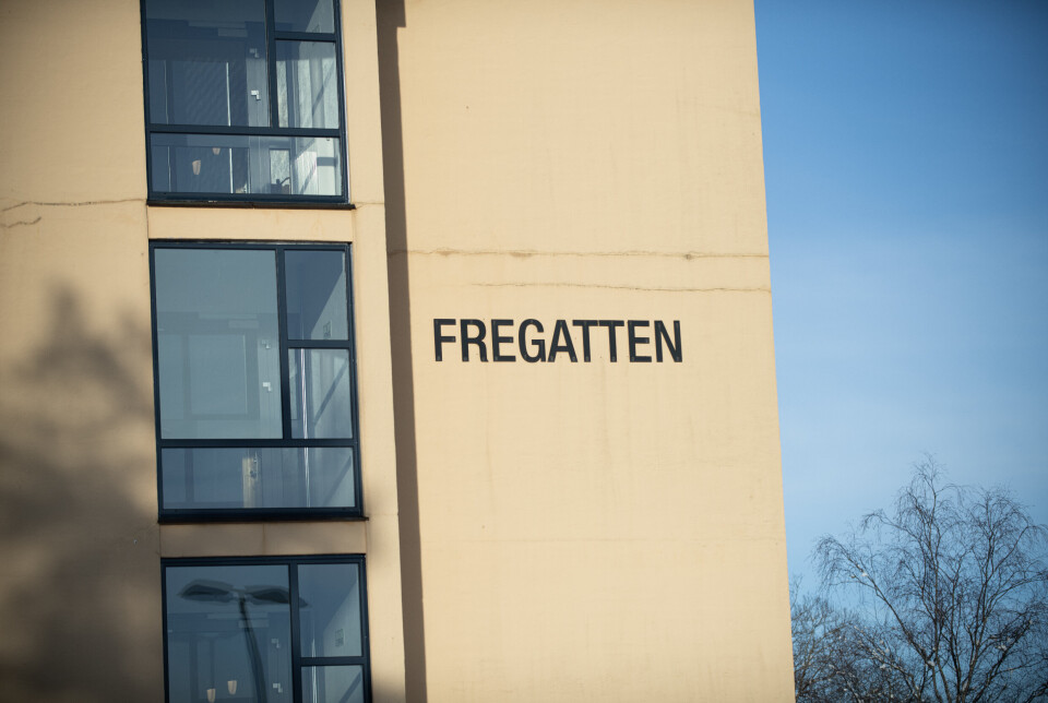 PUSSES OPP: Det er 141 rom på Fregatten befalsforlegning, som huser flere ansatte i Sjøforsvaret.