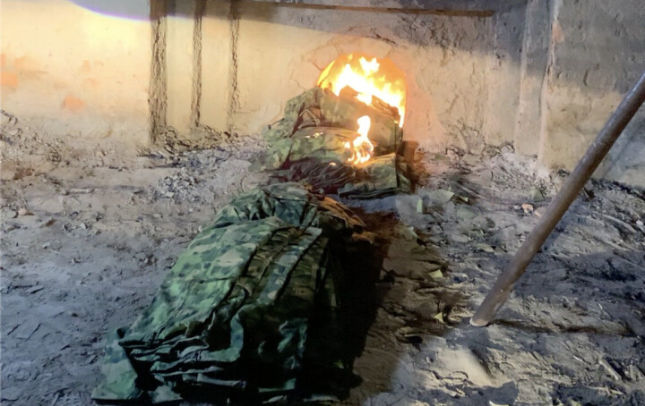 Her brennes «norsk» kamuflasje i Pakistan