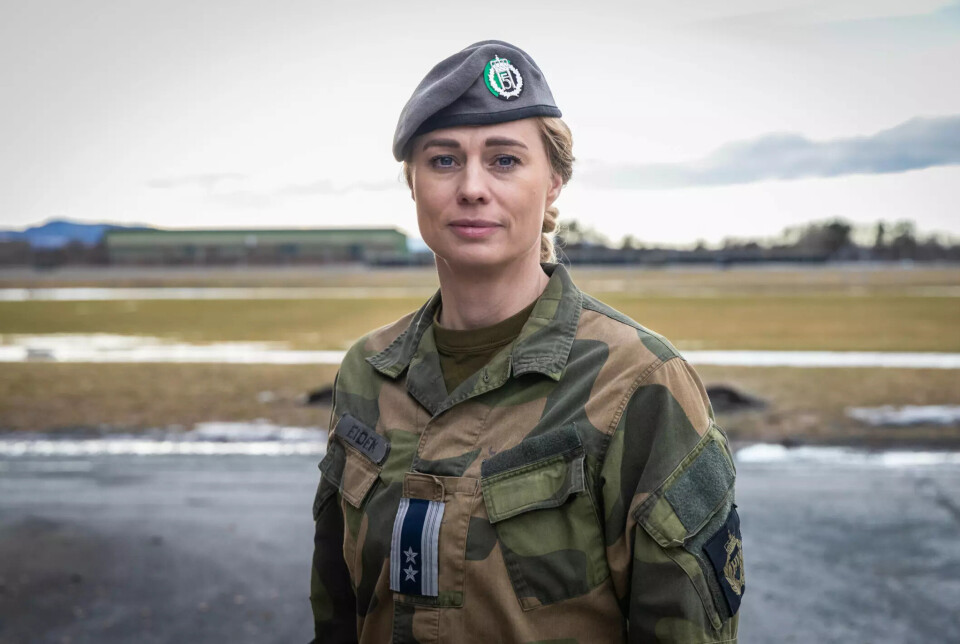 GLEDER SEG: Marianne Eidem er distriktssjef i Trøndelag-HV.