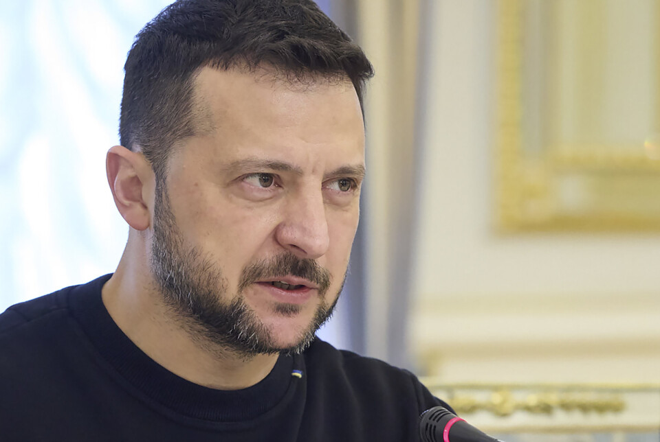 MØTTE BLINKEN: Ukrainas president Volodymyr Zelenskyj møtte USAs utenriksminister denne uken.