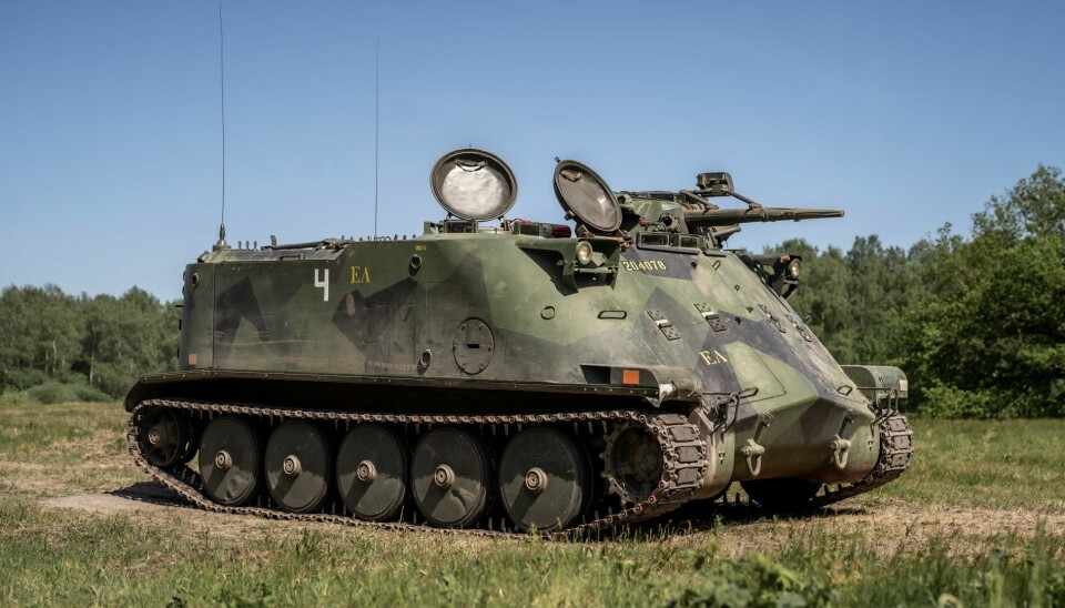 DONERER: Sverige styrker Ukrainas hær med Pansarbandvagn (PVB) 302.