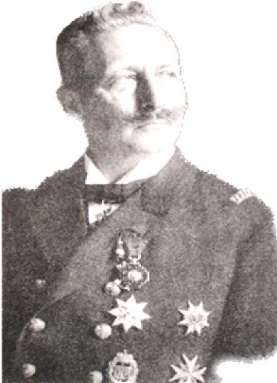 TYSKLAND: Keiser Wilhelm med løven.