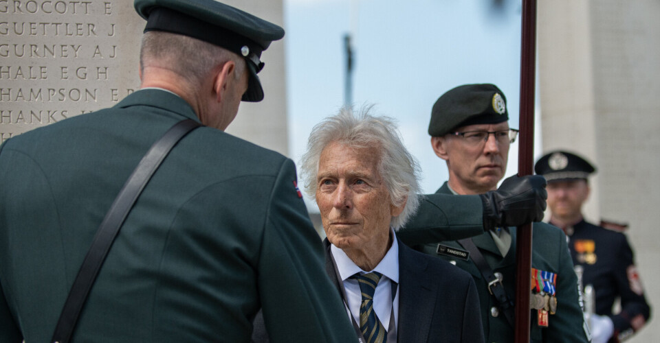 Hedret faren som døde i kampene i Normandie