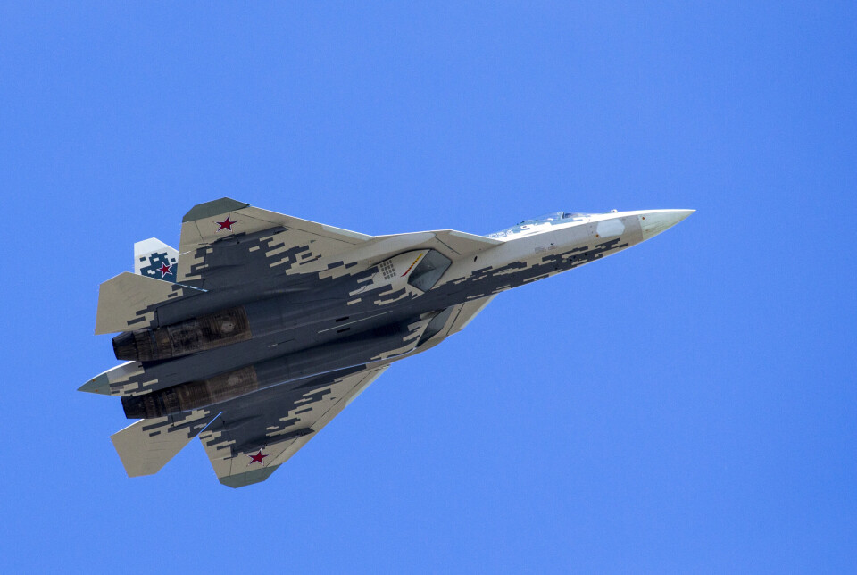 SUKHOJ: Et fly av typen Sukjoj SU-57 skal være ødelagt.
