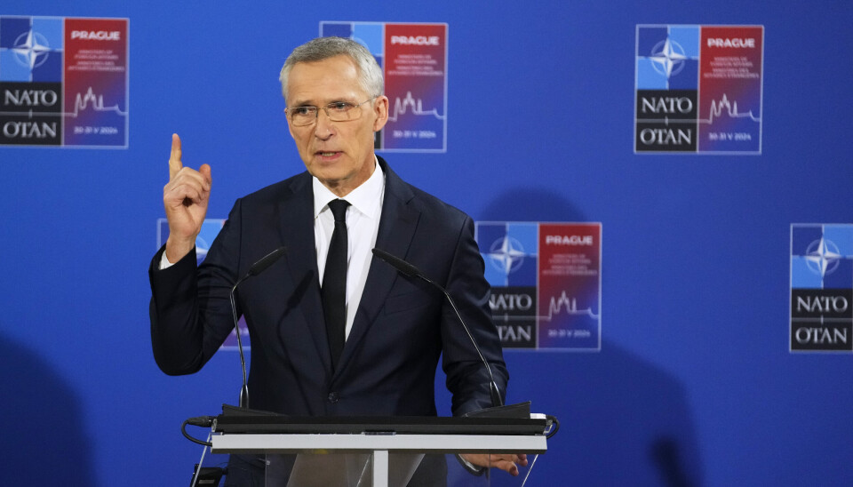 ENIGHET: Nato-sjef Jens Stoltenberg forventer at Nato-landenes forsvarsministre sier ja til at Nato skal ta over koordineringen av militær støtte til Ukraina