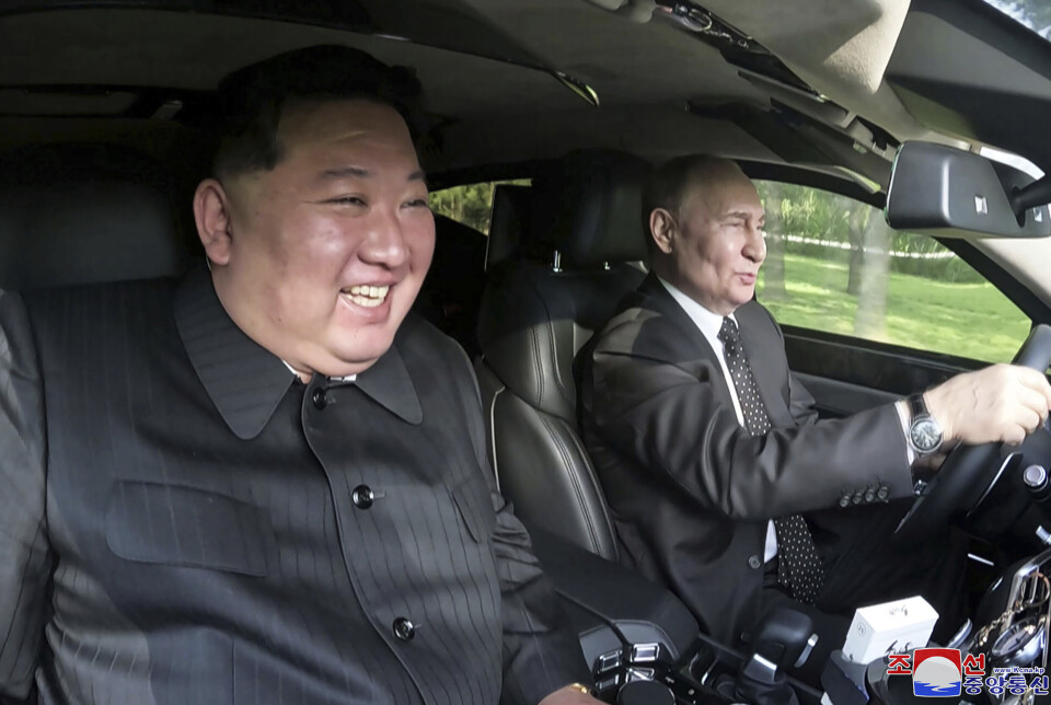 SAMARBEIDSPARTNERE: En strategisk avtale ble signert under president Vladimir Putins statsbesøk til Nord-Korea tidligere i år.