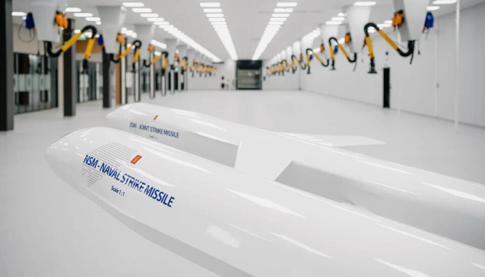 FERSK FABRIKK: Første rom inne på Kongsberg Defence & Aerospace sin nye missilfabrikk. Første rom inne på Kongsberg Defence & Aerospace sin nye missilfabrikk.