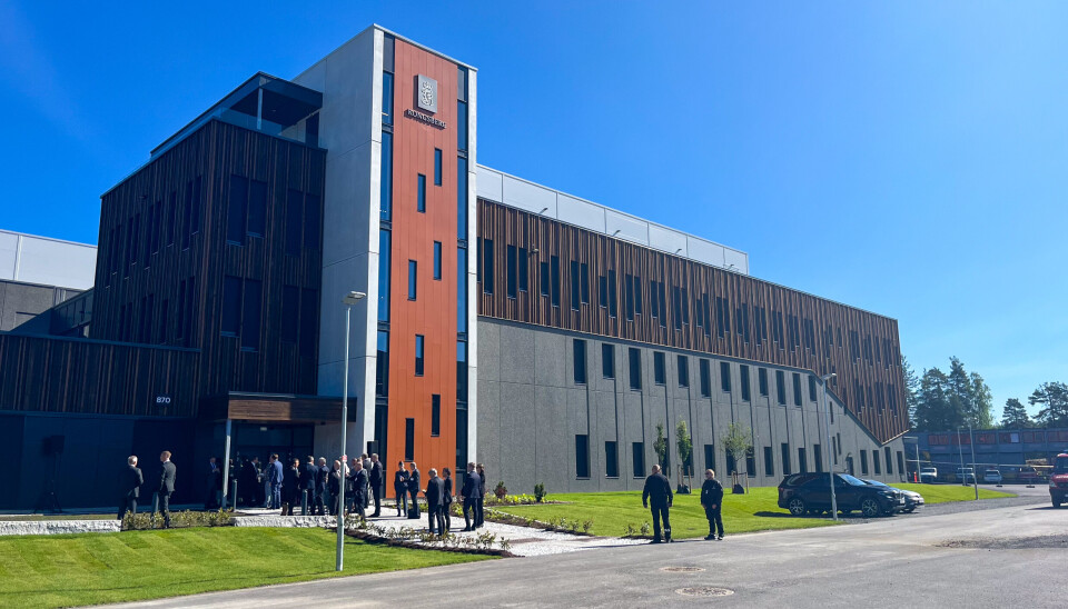 HELT FERSK: Kongsberg Defence & Aerospace sin nye missilfabrikk. Kongsberg Defence & Aerospace sin nye missilfabrikk.
