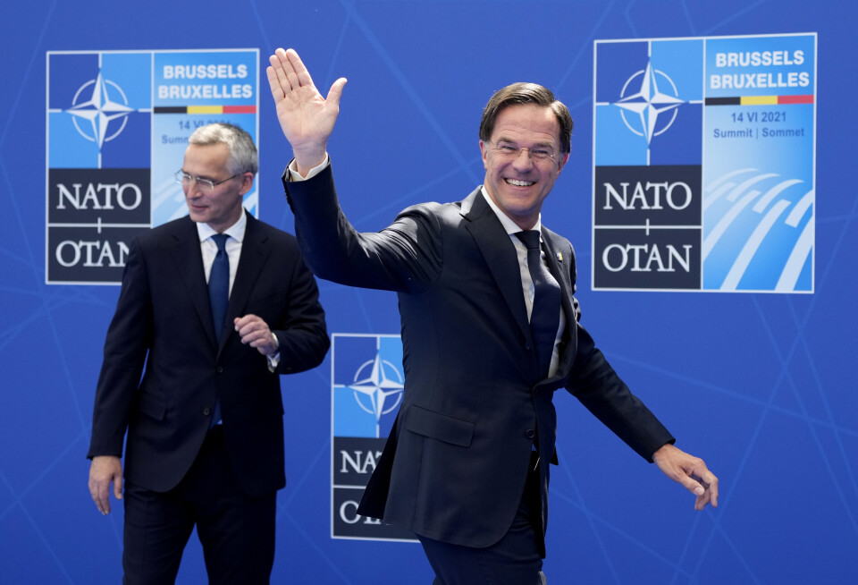 ARVTAKER: Nederlandske Mark Rutte tar over som generalsekretær i Nato for Jens Stoltenberg.