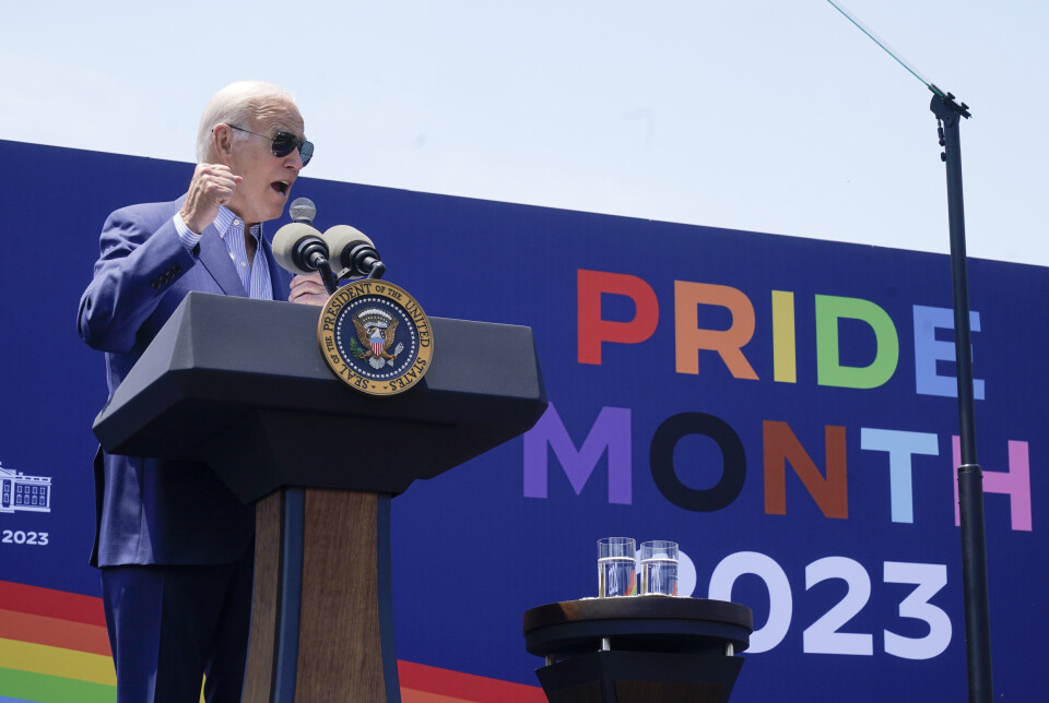 PRIDE: Som en følge av Pride måneden kunngjør USAs president Joe Biden at han ønsker å benåde veteraner dømt for homofil sex.