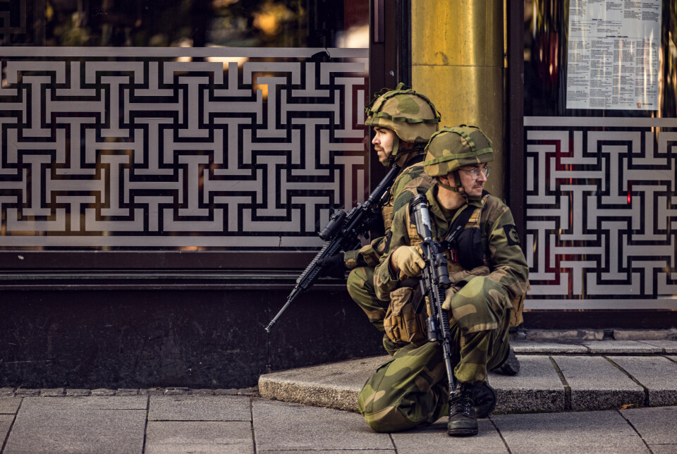 FORSVAR: Illustrasjonsfoto av Heimevernet under øvelse i Oslo.