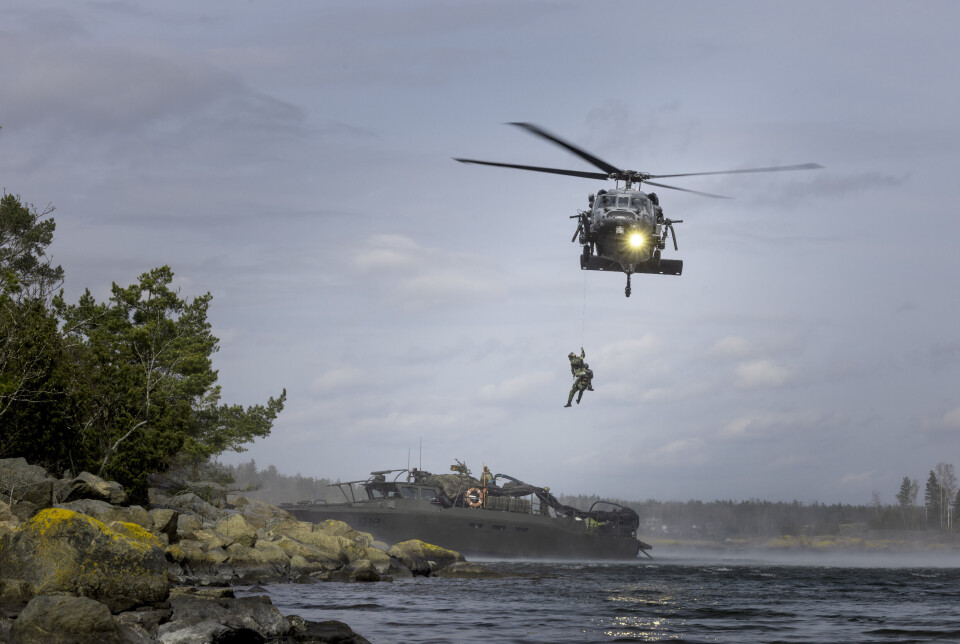 NY KONTRAKT: Sverige har underskrevet kontrakt på nye Black Hawk-helikoptre for de kommende årene.