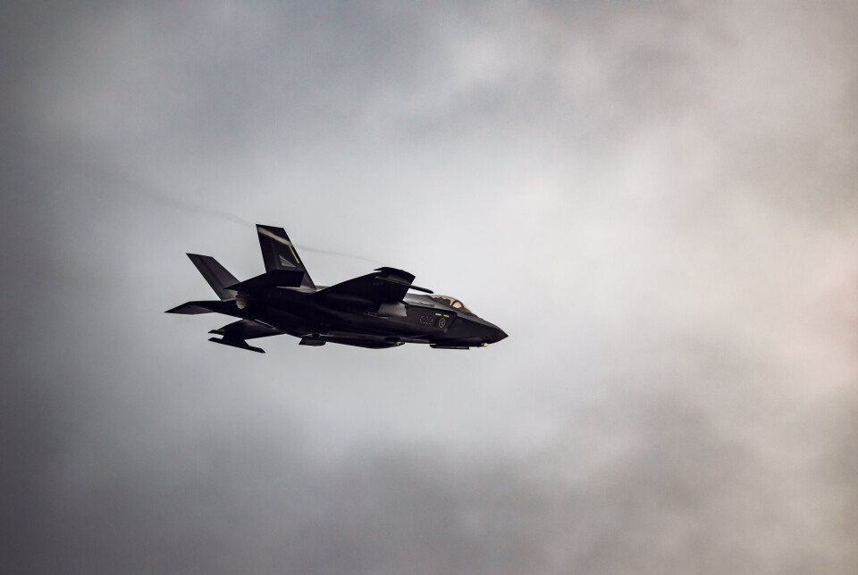 FLERE FLYTIMER: F-35-pilotene får mer tid i luften enn tidligere..