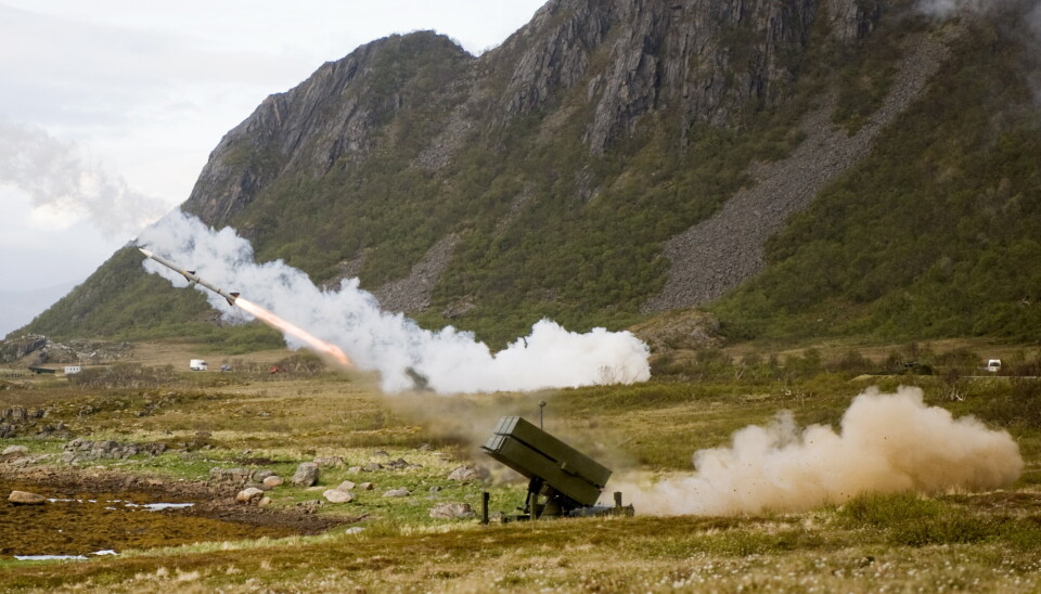 NASAMS: Det norske luftvernsystemet Nasams har treffsikkerhet på 94 prosent. Bilde av Nasams skyting på Andøya