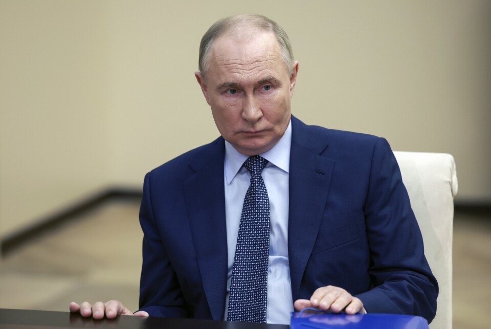 FORHANDLINGER: Russlands president Vladimir Putin har ifølge utenriksminister Sergej Lavrov utelukket alle mulige fredsforhandlinger med Ukraina etter den ukrainske motoffensiven i russiske Kursk.